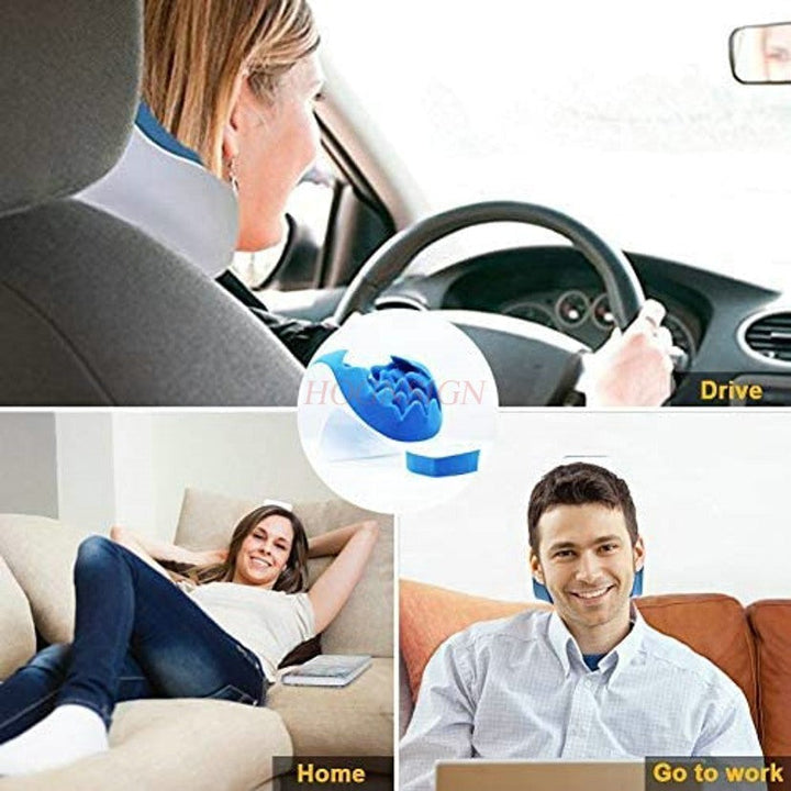 Premium Neck Support Pillow Cervical Relaxer Shoulder Stretch Pillow Ergonomic Neck Cushion Portable for Home Office Travel Daily Use Comfort