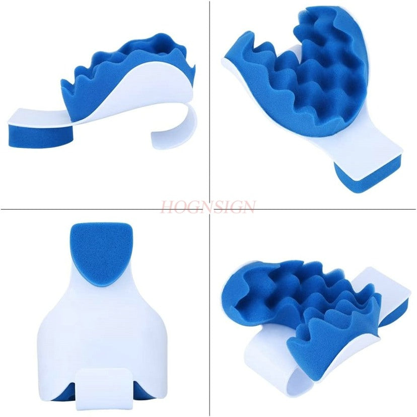 Premium Neck Support Pillow Cervical Relaxer Shoulder Stretch Pillow Ergonomic Neck Cushion Portable for Home Office Travel Daily Use Comfort