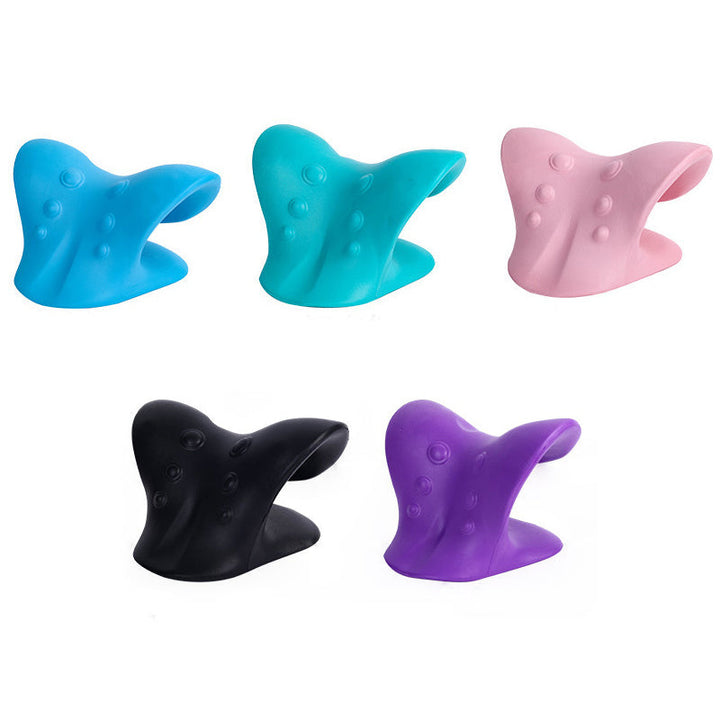Premium Neck Support Pillow Cervical Relaxer Shoulder Stretch Pillow Ergonomic Neck Cushion Portable for Home Office Travel Daily Use Comfort