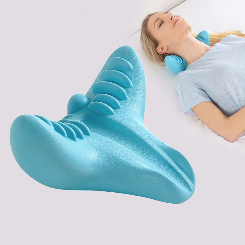 Premium Neck Support Pillow Cervical Relaxer Shoulder Stretch Pillow Ergonomic Neck Cushion Portable for Home Office Travel Daily Use Comfort
