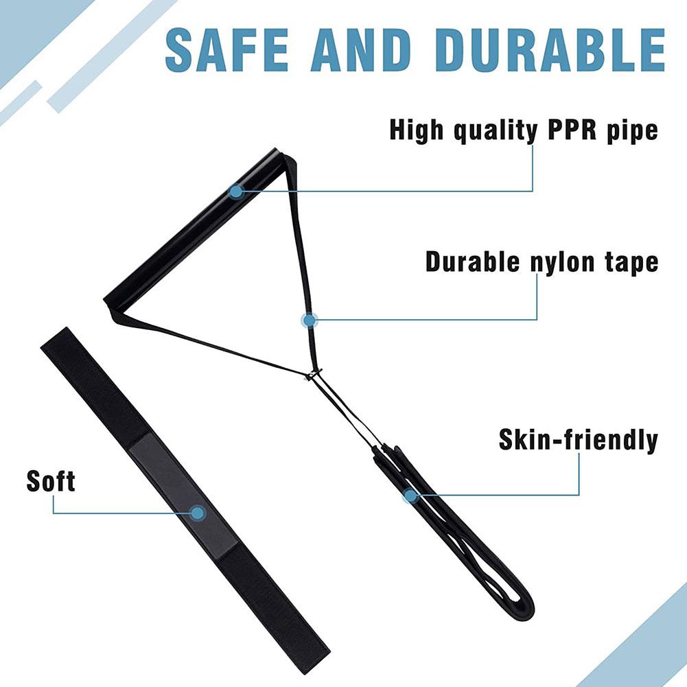 Premium Neck Traction Belt Adjustable Y Shaped Neck Support Brace Neoprene Cervical Support Strap Portable for Home Office Travel Daily Use Comfort Fit