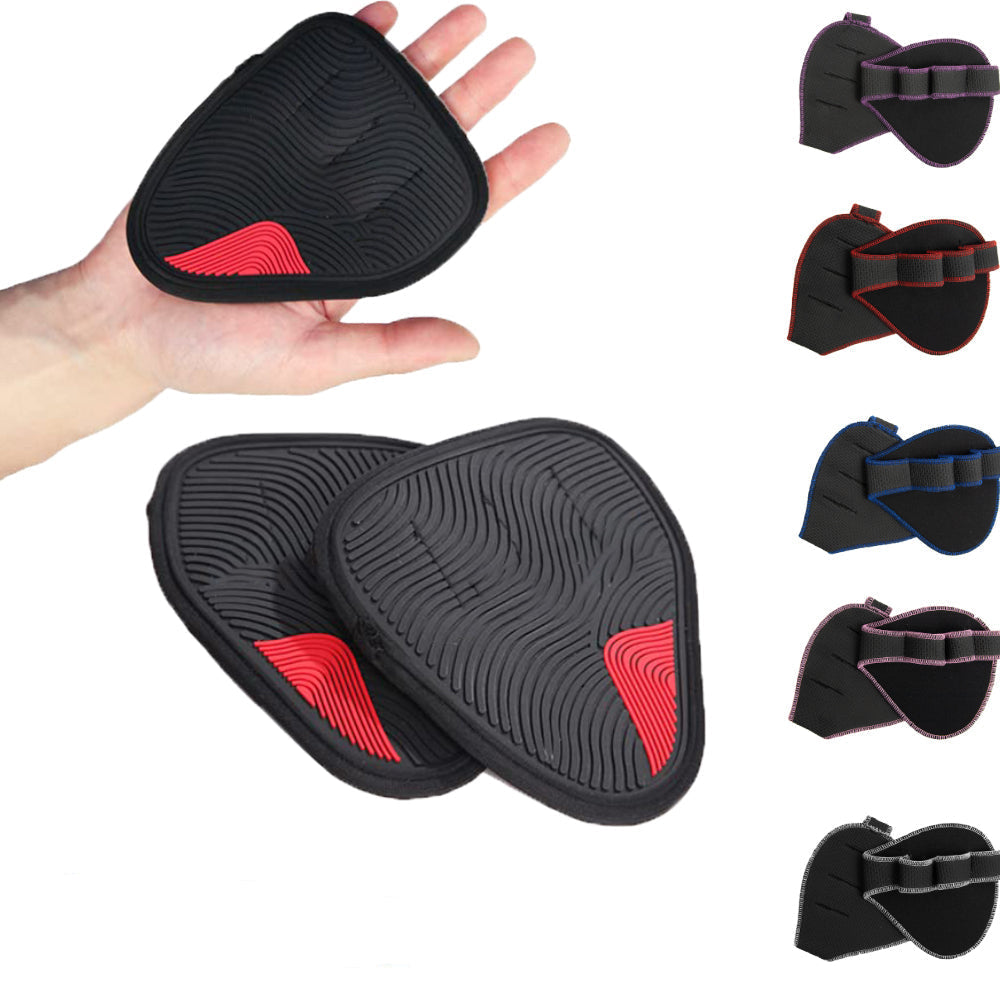 Premium Neoprene Grip Pads Weightlifting Lifting Grips Anti Slip Gym Hand Pads for Powerlifting Calisthenics Fitness Training Comfortable Grip Support