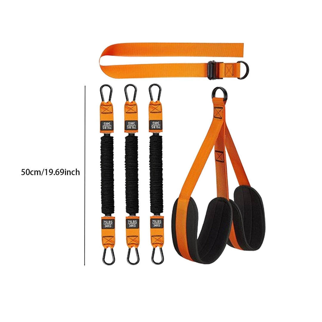 Premium Pull Up Assistance Band Adjustable Resistance Training Strap Steel Buckle Support Band for Home Gym Pull Ups Strength Training Daily Use