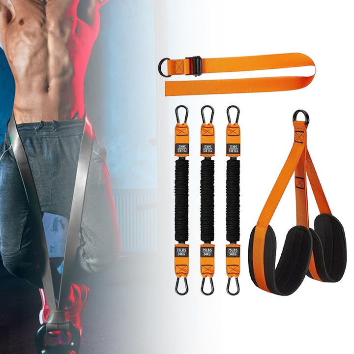 Premium Pull Up Assistance Band Adjustable Resistance Training Strap Steel Buckle Support Band for Home Gym Pull Ups Strength Training Daily Use