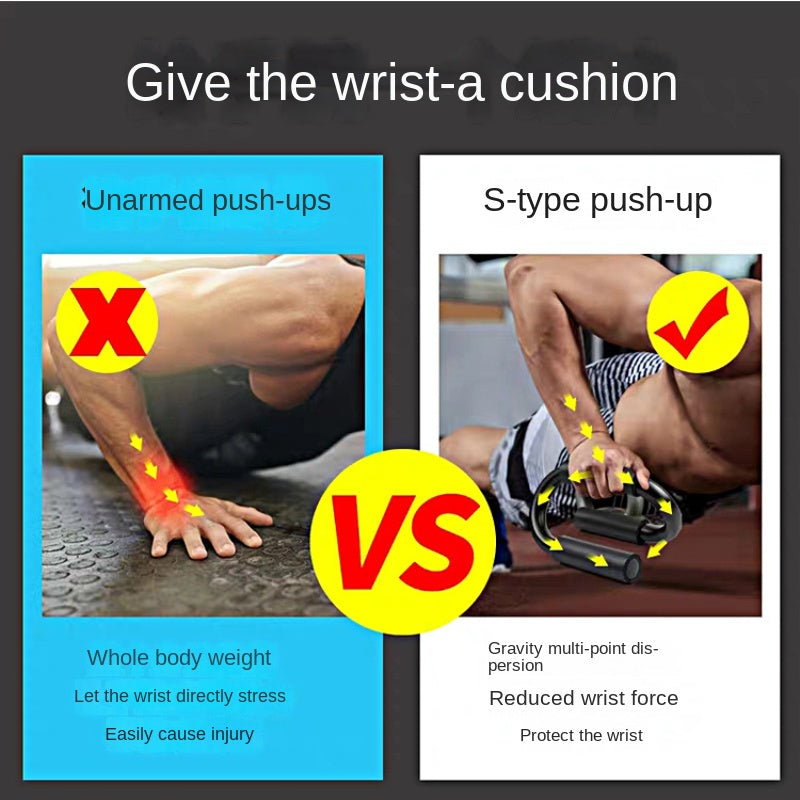 Premium Push Up Bars Ergonomic Push Up Handles Non Slip Strength Training Equipment Portable Home Gym Fitness Handles Pair for Daily Use