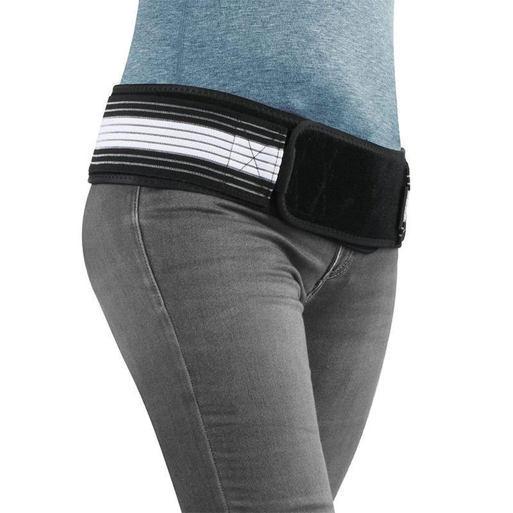 Premium SI Belt Adjustable Sacroiliac Hip Brace Pelvic Support Belt Lumbar Hip Support 76 to 114cm Compression Belt for Home Work Daily Use Comfort