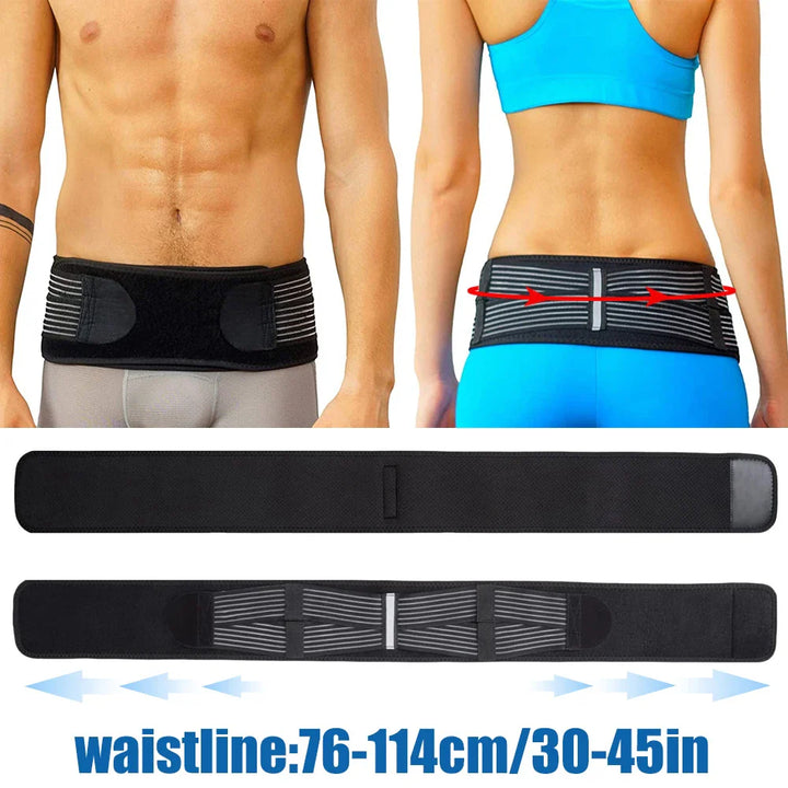 Premium SI Belt Adjustable Sacroiliac Hip Brace Pelvic Support Belt Lumbar Hip Support 76 to 114cm Compression Belt for Home Work Daily Use Comfort