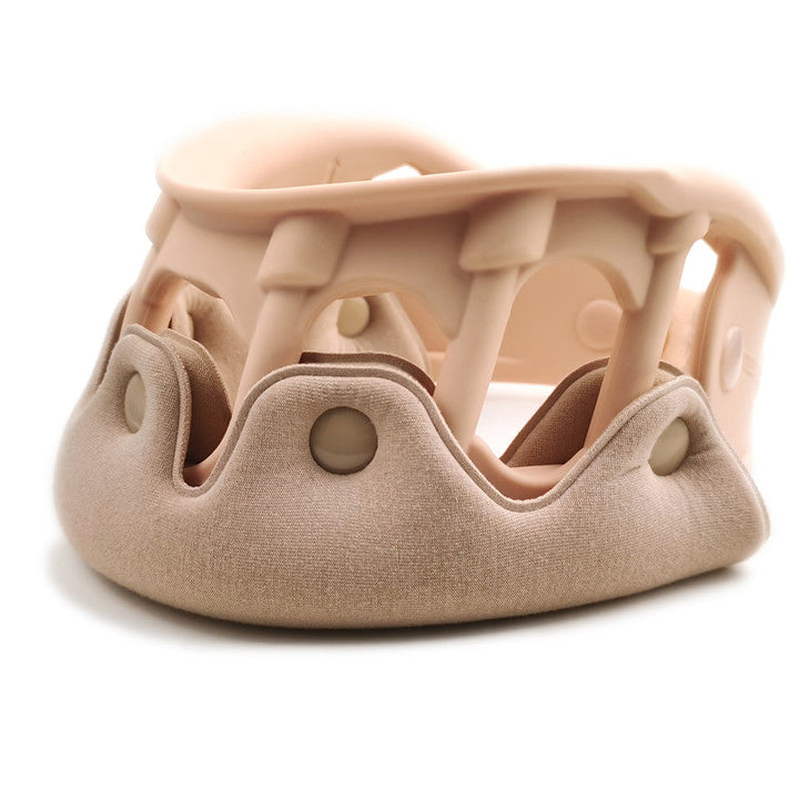 Premium Silicone Neck Brace Adjustable Support Collar Waterproof Breathable Neck Support V Shape Design for Home Work Travel Daily Use Sizes S M L XL