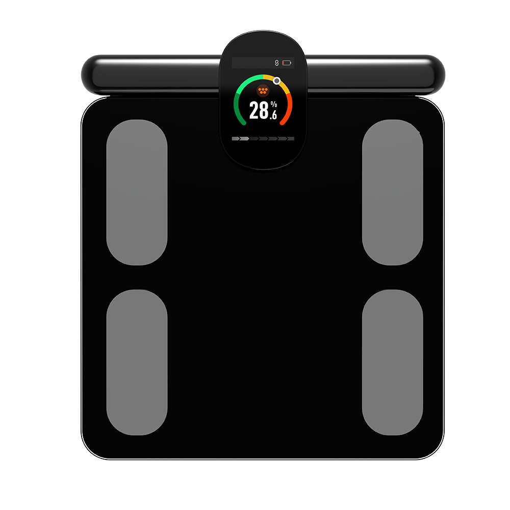 Premium Smart Body Fat Scale 8 Electrode Body Composition Analyzer Digital Weight Scale App Sync Bluetooth Fitness Tracker for Home Daily Use
