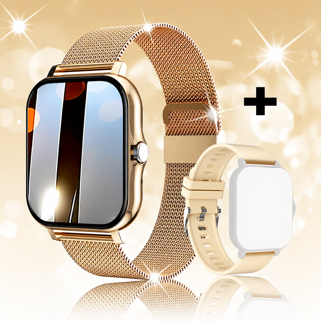 Premium Smartwatch 1.44 Inch Full Touch Bluetooth Calls IP67 Fitness Tracker Heart Rate Activity Tracker iOS Android Compatible Custom Dial