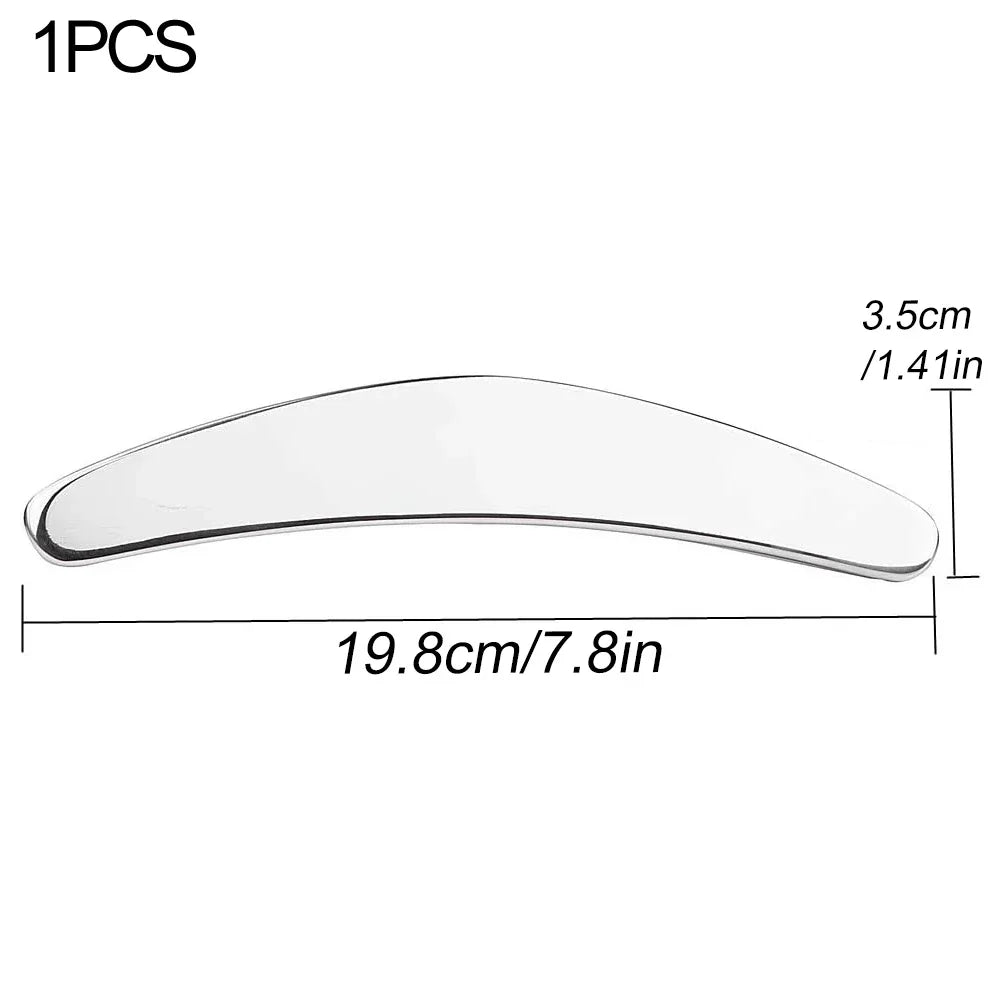 Premium Stainless Steel Gua Sha Tool IASTM Scraper Body Massager Ergonomic Deep Tissue Tool Set 1 2 4 5 7pcs Portable for Home Gym Daily Use Comfort