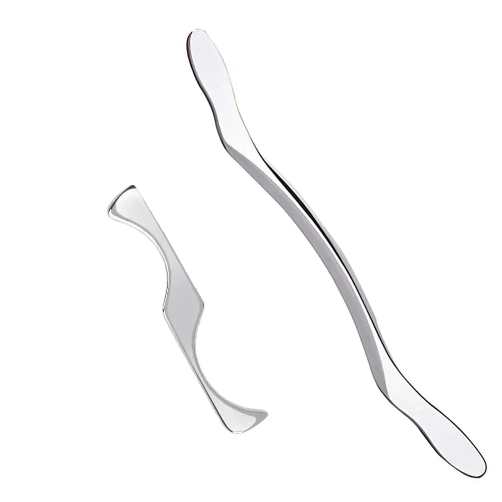 Premium Stainless Steel Gua Sha Tool IASTM Scraper Body Massager Ergonomic Deep Tissue Tool Set 1 2 4 5 7pcs Portable for Home Gym Daily Use Comfort