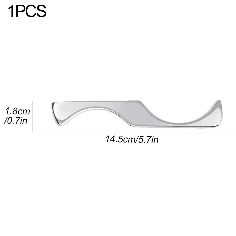 Premium Stainless Steel Gua Sha Tool IASTM Scraper Body Massager Ergonomic Deep Tissue Tool Set 1 2 4 5 7pcs Portable for Home Gym Daily Use Comfort