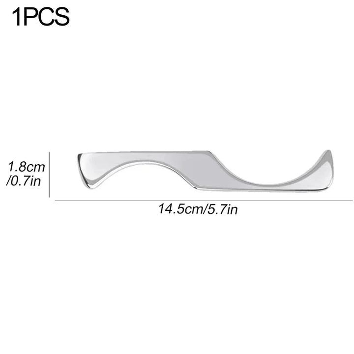 Premium Stainless Steel Gua Sha Tool IASTM Scraper Body Massager Ergonomic Deep Tissue Tool Set 1 2 4 5 7pcs Portable for Home Gym Daily Use Comfort