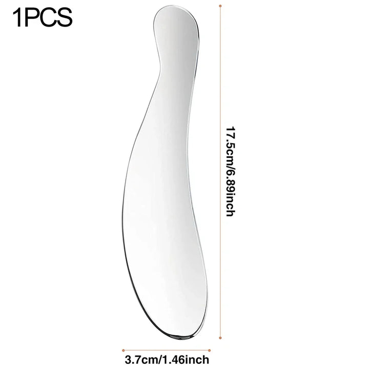 Premium Stainless Steel Gua Sha Tool IASTM Scraper Body Massager Ergonomic Deep Tissue Tool Set 1 2 4 5 7pcs Portable for Home Gym Daily Use Comfort