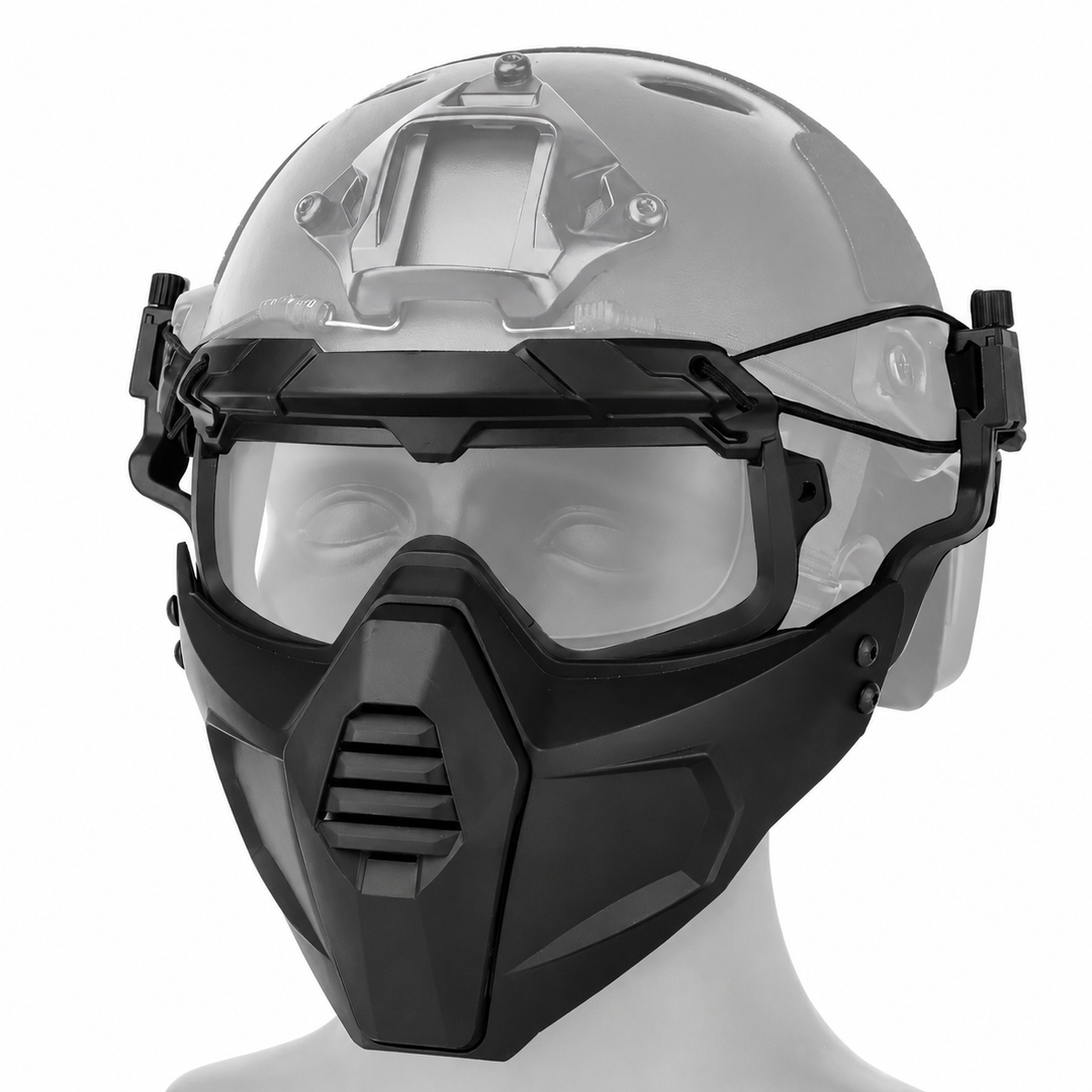 Premium-Tactical-Helmet-Mask-with-Goggles-FAST-Rail-Compatible-Half-Face-Mask-Breathable-Lightweight-Airsoft-Paintball-Hunting-Protective-Gear-20