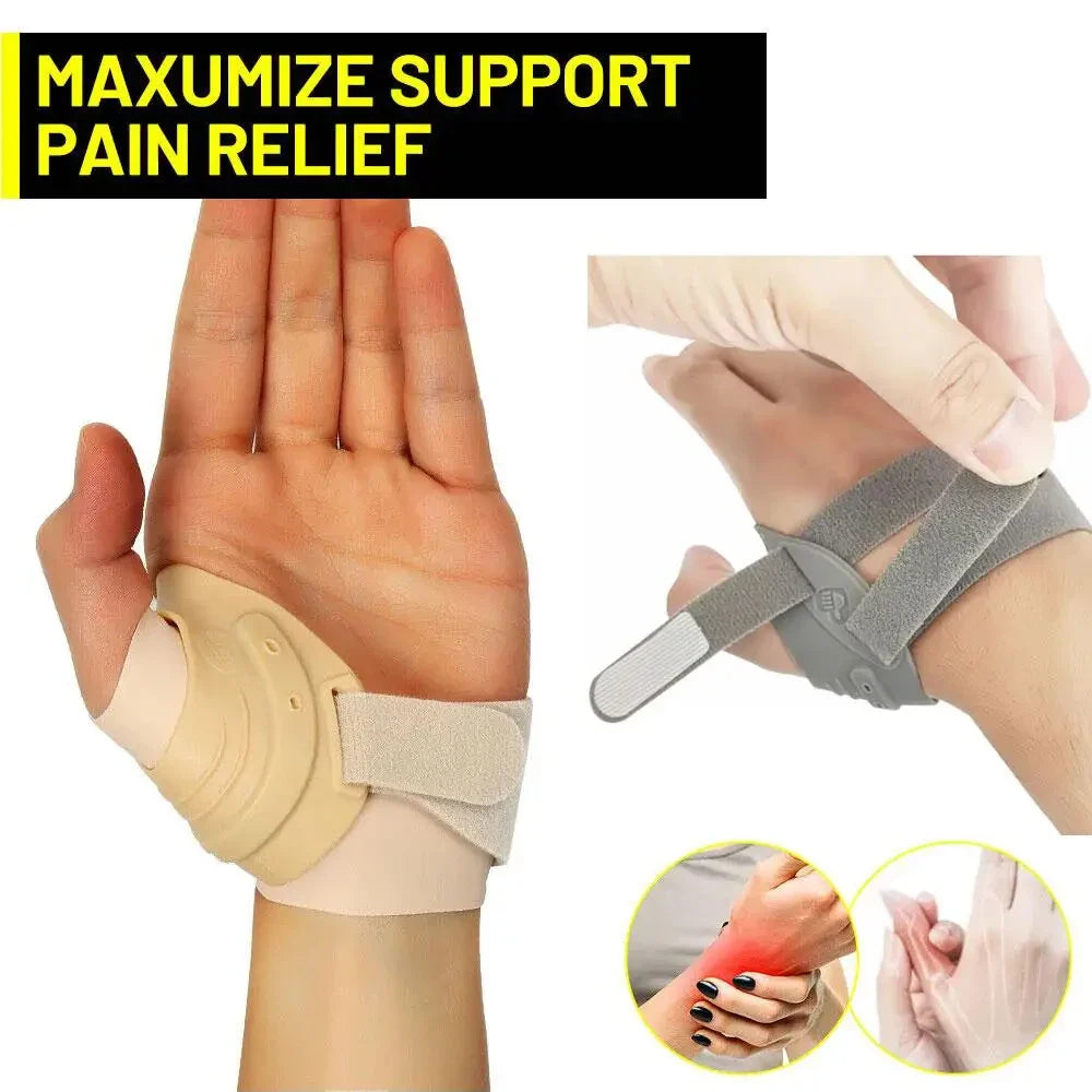 Premium Thumb Support Brace Compression Sleeve Wrist Thumb Support Breathable Adjustable Hand Support for Sports Work Daily Use 2PCS