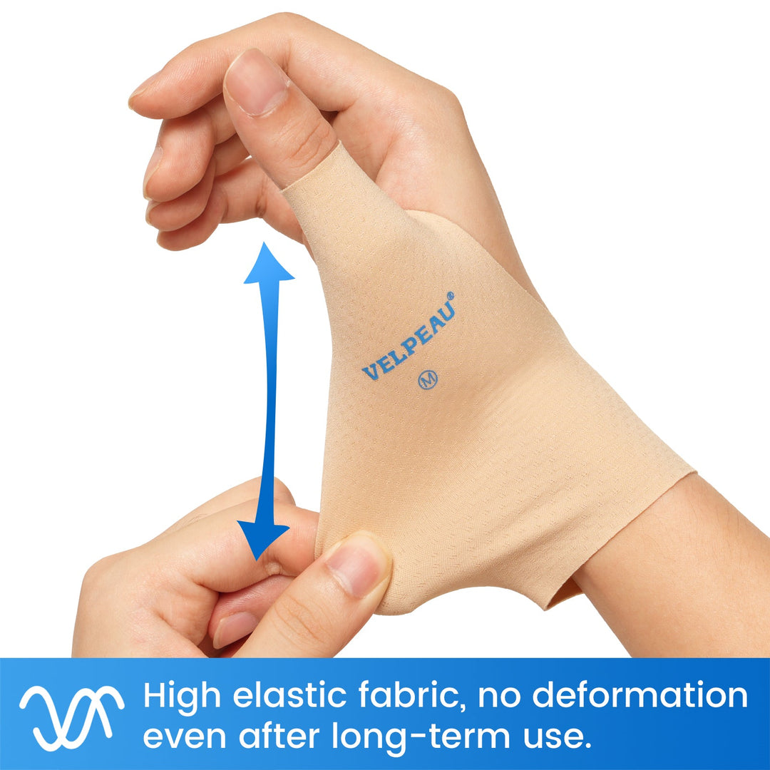 Premium Thumb Support Brace Compression Sleeve Wrist Thumb Support Breathable Adjustable Hand Support for Sports Work Daily Use 2PCS