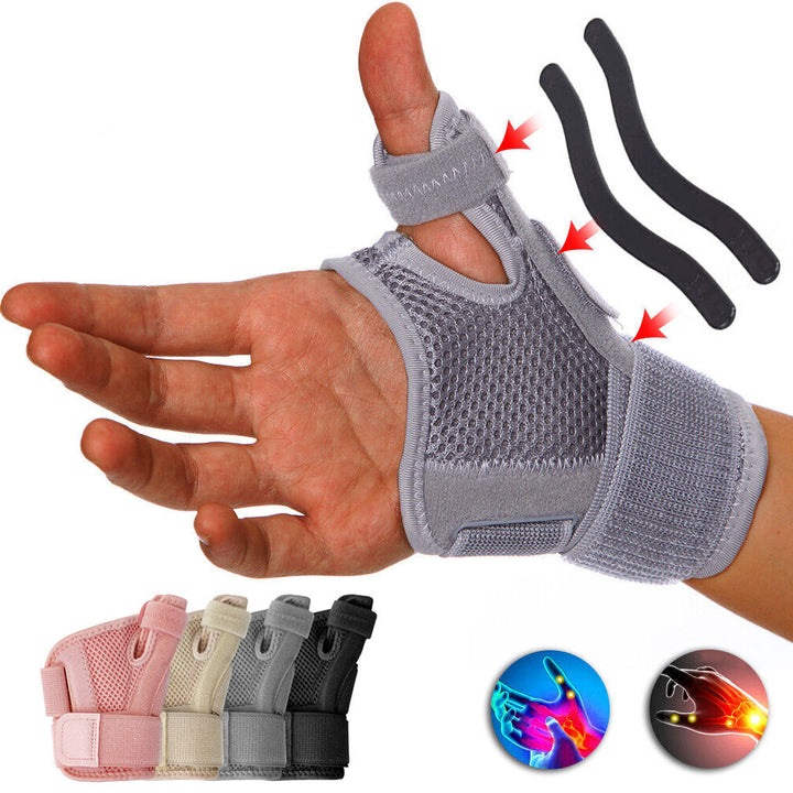 Premium Thumb Support Brace Compression Sleeve Wrist Thumb Support Breathable Adjustable Hand Support for Sports Work Daily Use 2PCS