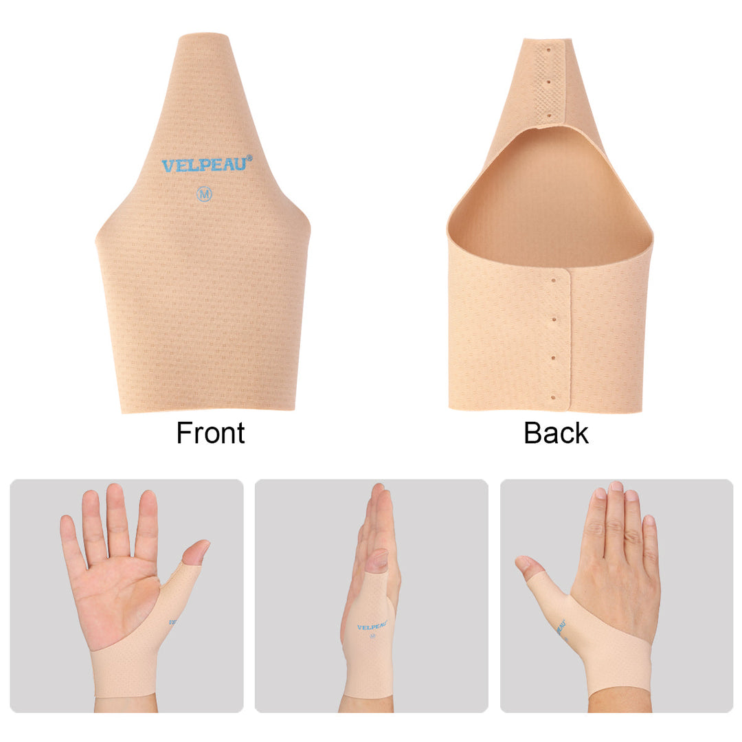 Premium Thumb Support Brace Compression Sleeve Wrist Thumb Support Breathable Adjustable Hand Support for Sports Work Daily Use 2PCS