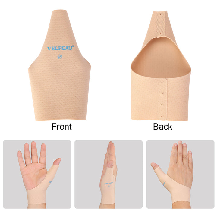Premium Thumb Support Brace Compression Sleeve Wrist Thumb Support Breathable Adjustable Hand Support for Sports Work Daily Use 2PCS