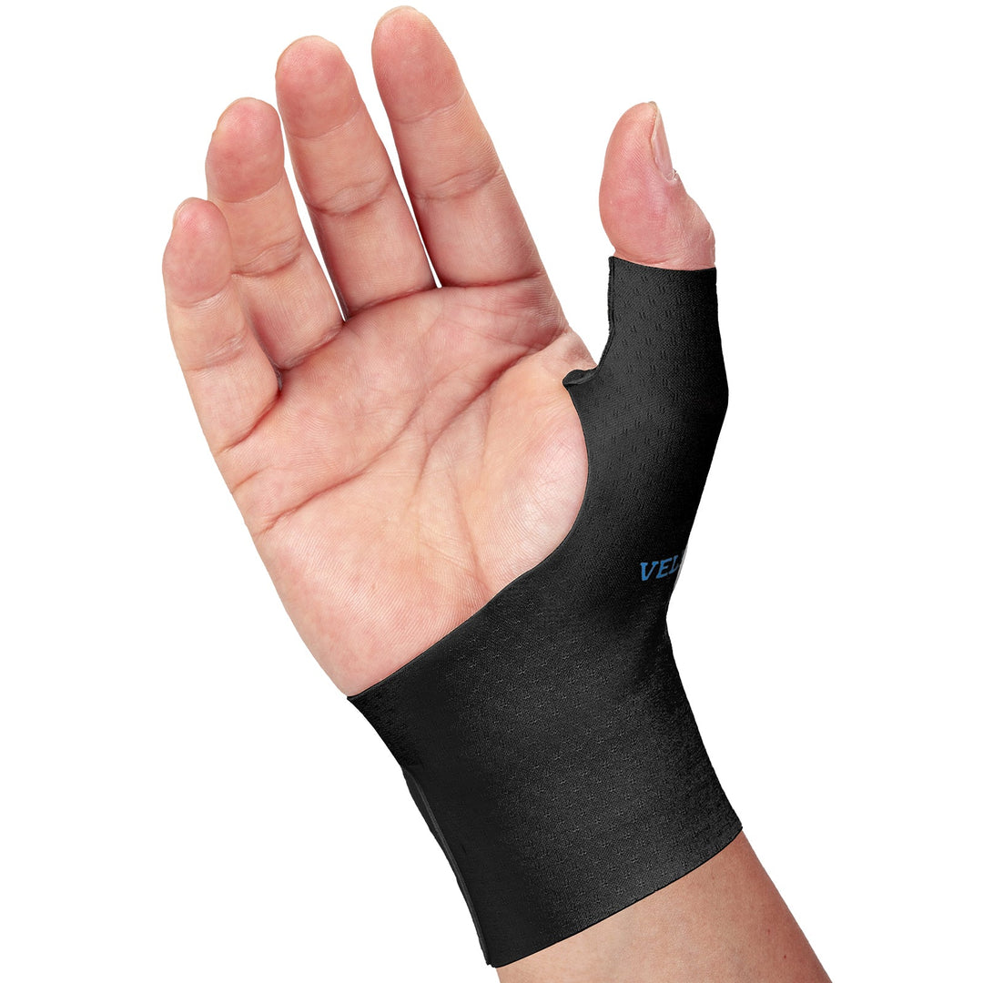 Premium Thumb Support Brace Compression Sleeve Wrist Thumb Support Breathable Adjustable Hand Support for Sports Work Daily Use 2PCS