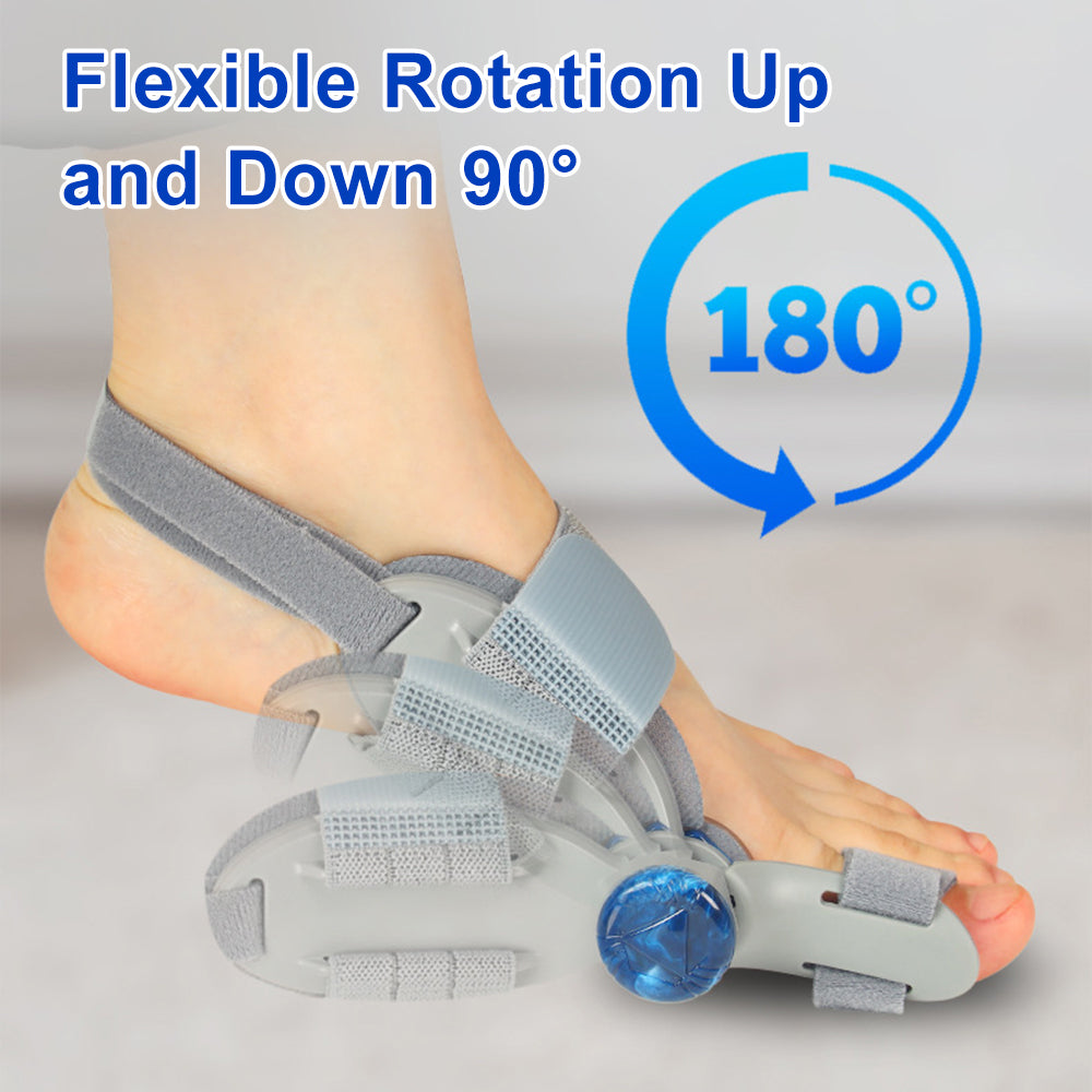 Premium Toe Alignment Support Adjustable Bunion Corrector Hallux Valgus Toe Separator Rotatable Splint Non Slip Big Toe Brace for Daily Use Comfort Fit