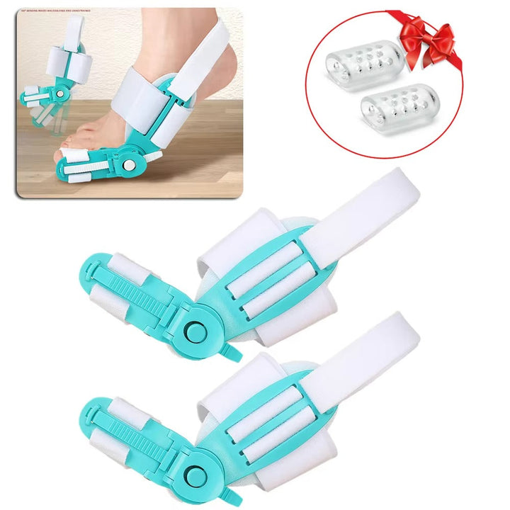 Premium Toe Alignment Support Adjustable Bunion Corrector Hallux Valgus Toe Separator Rotatable Splint Non Slip Big Toe Brace for Daily Use Comfort Fit