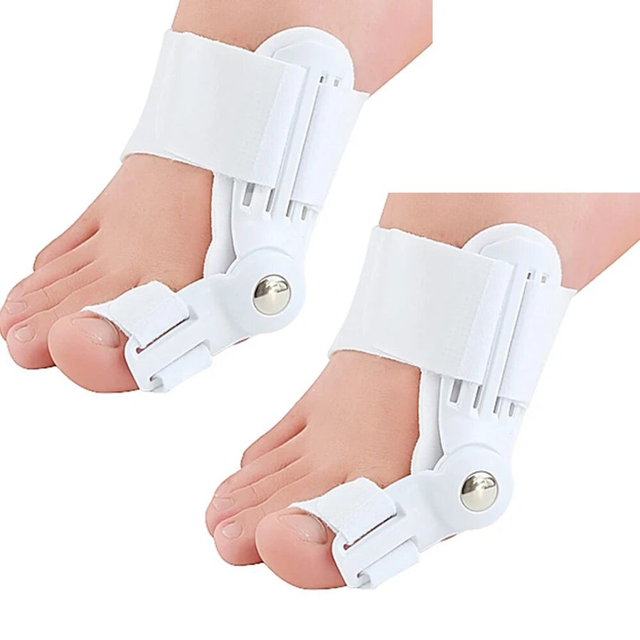 Premium Toe Alignment Support Adjustable Bunion Corrector Hallux Valgus Toe Separator Rotatable Splint Non Slip Big Toe Brace for Daily Use Comfort Fit