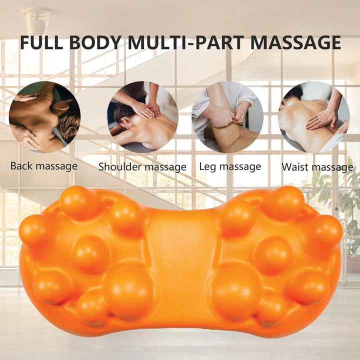 Premium Trigger Point Massager Tool Deep Tissue Massage Tool for Back Hip Glute Psoas Release Portable Body Massage Tool for Home Gym Travel Daily Use