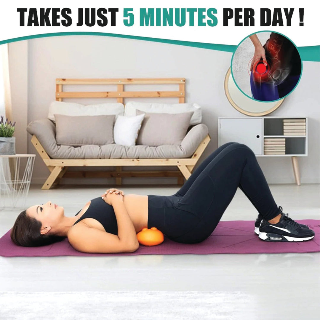 Premium Trigger Point Massager Tool Deep Tissue Massage Tool for Back Hip Glute Psoas Release Portable Body Massage Tool for Home Gym Travel Daily Use