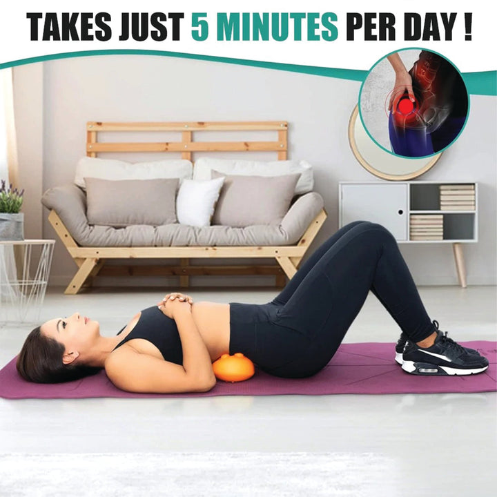 Premium Trigger Point Massager Tool Deep Tissue Massage Tool for Back Hip Glute Psoas Release Portable Body Massage Tool for Home Gym Travel Daily Use