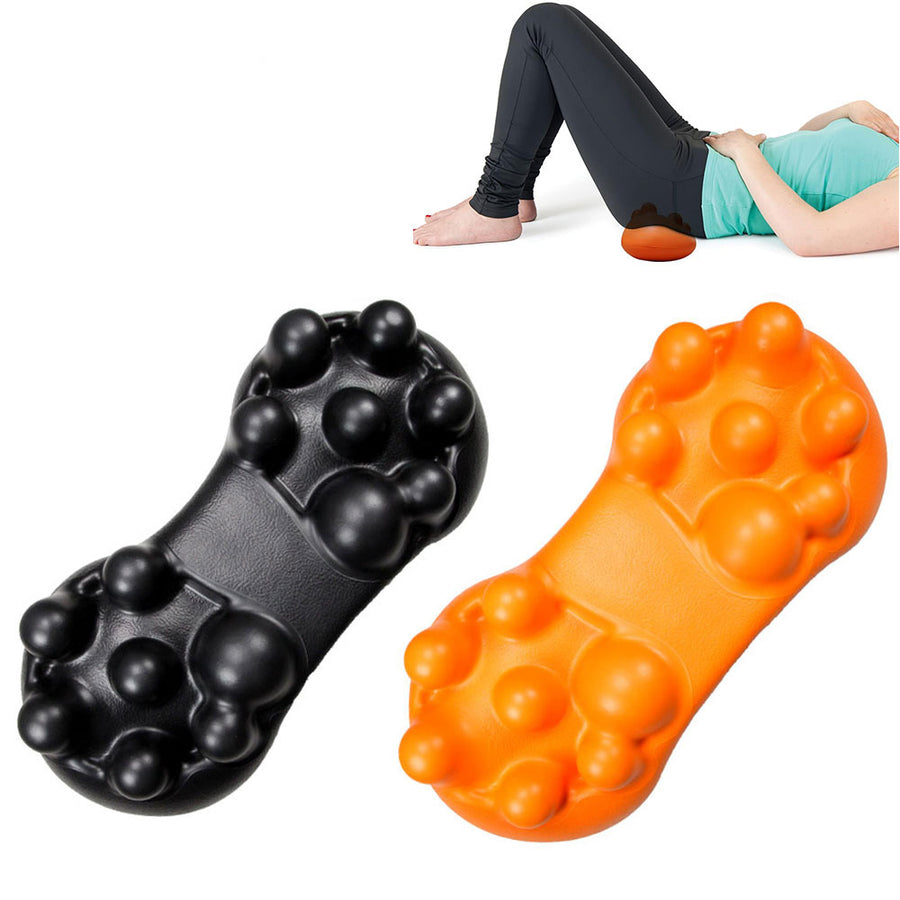 Premium Trigger Point Massager Tool Deep Tissue Muscle Release 14 Nodes Ergonomic Design for Lower Back Glutes Hips Gym Work Daily Use Portable