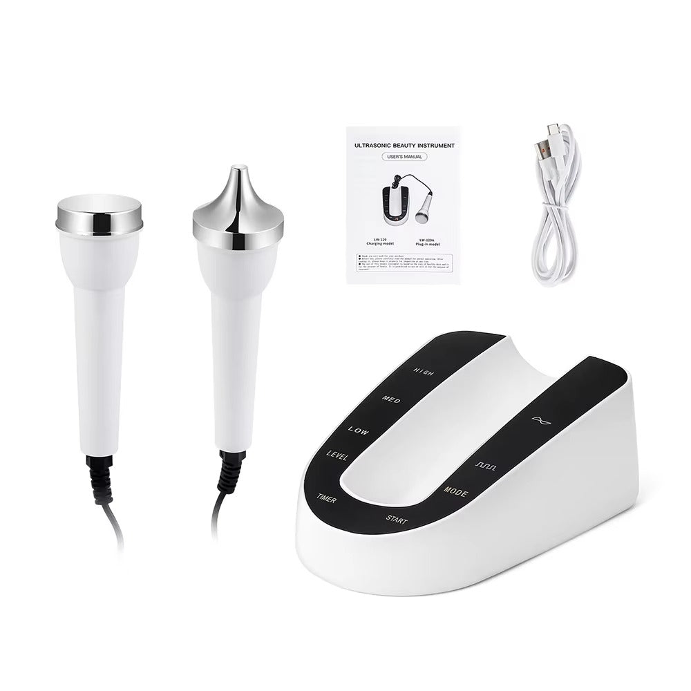 Premium Ultrasonic Beauty Device 1MHz Facial Massager Eye Face Care Machine Portable Skin Care Tool High Frequency Ultrasonic Cleaner for Home Daily Use
