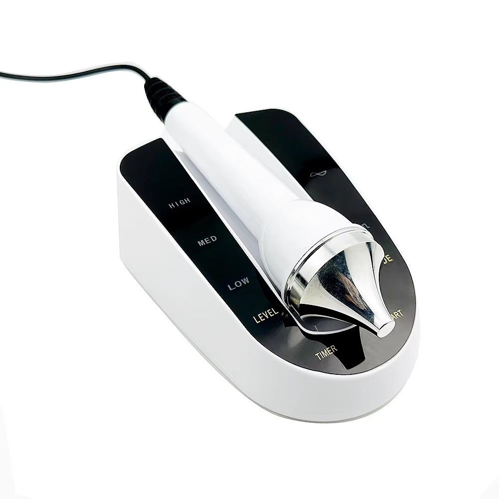 Premium Ultrasonic Beauty Device 1MHz Facial Massager Eye Face Care Machine Portable Skin Care Tool High Frequency Ultrasonic Cleaner for Home Daily Use