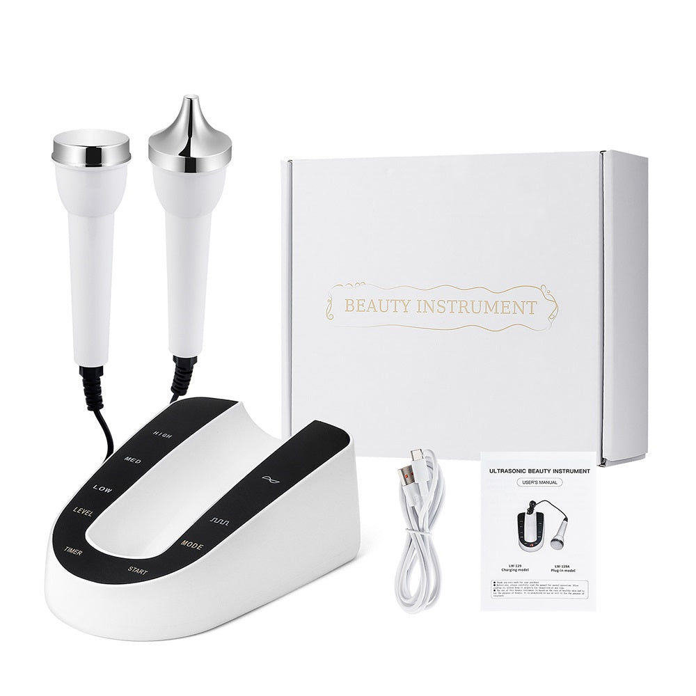 Premium Ultrasonic Beauty Device 1MHz Facial Massager Eye Face Care Machine Portable Skin Care Tool High Frequency Ultrasonic Cleaner for Home Daily Use