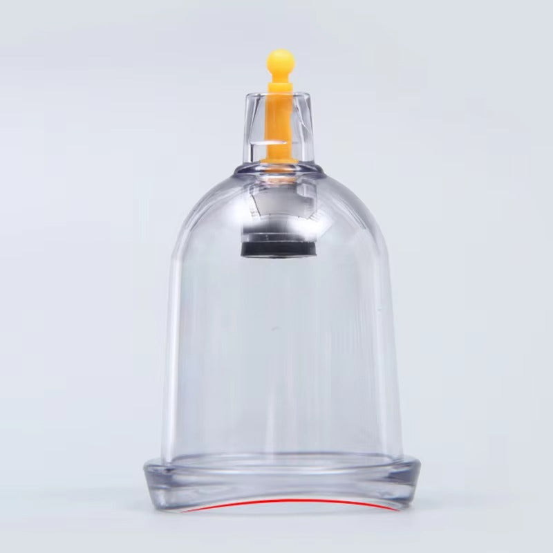 Premium Vacuum Cupping Set Suction Cups Hand Pump Plastic Cups 6 12 24 Piece Massage Kit Portable Body Cups for Home Clinic Daily Use Comfort