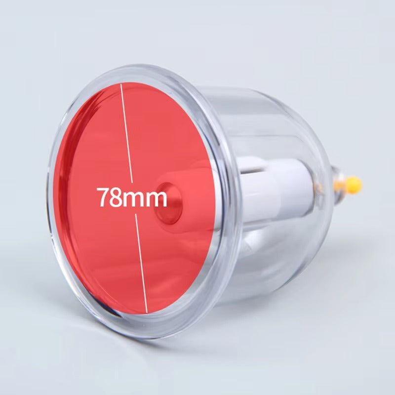 Premium Vacuum Cupping Set Suction Cups Hand Pump Plastic Cups 6 12 24 Piece Massage Kit Portable Body Cups for Home Clinic Daily Use Comfort