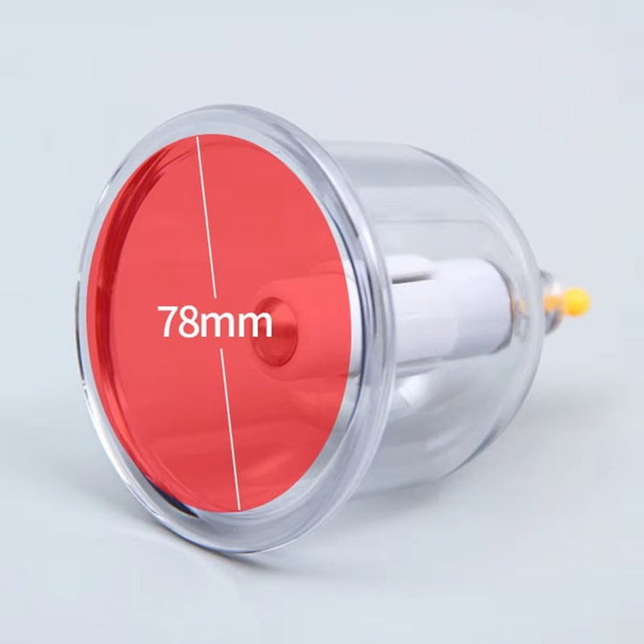 Premium Vacuum Cupping Set Suction Cups Hand Pump Plastic Cups 6 12 24 Piece Massage Kit Portable Body Cups for Home Clinic Daily Use Comfort