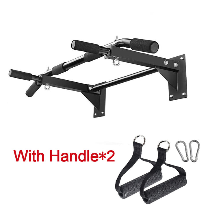 Premium Wall Mounted Pull Up Bar Multi Grip Chin Up Bar Heavy Duty 200KG Capacity Home Gym Fitness Bar for Core Back Training Daily Use Strength