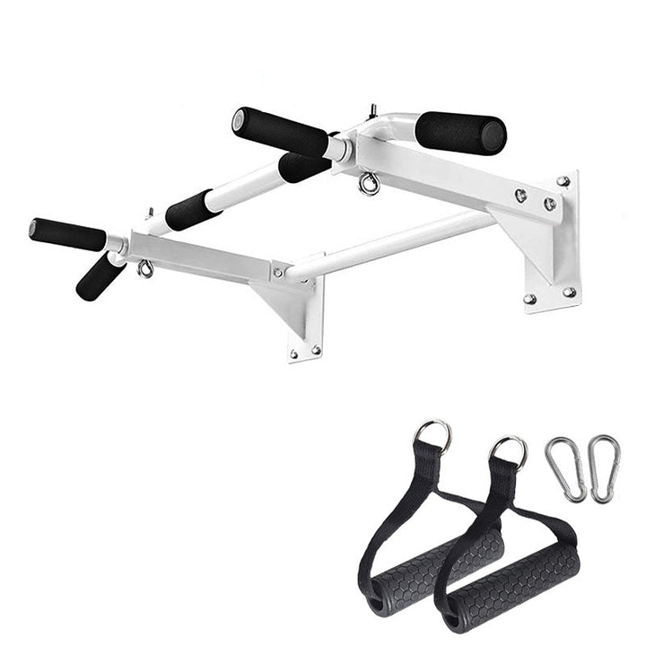 Premium Wall Mounted Pull Up Bar Multi Grip Chin Up Bar Heavy Duty 200KG Capacity Home Gym Fitness Bar for Core Back Training Daily Use Strength