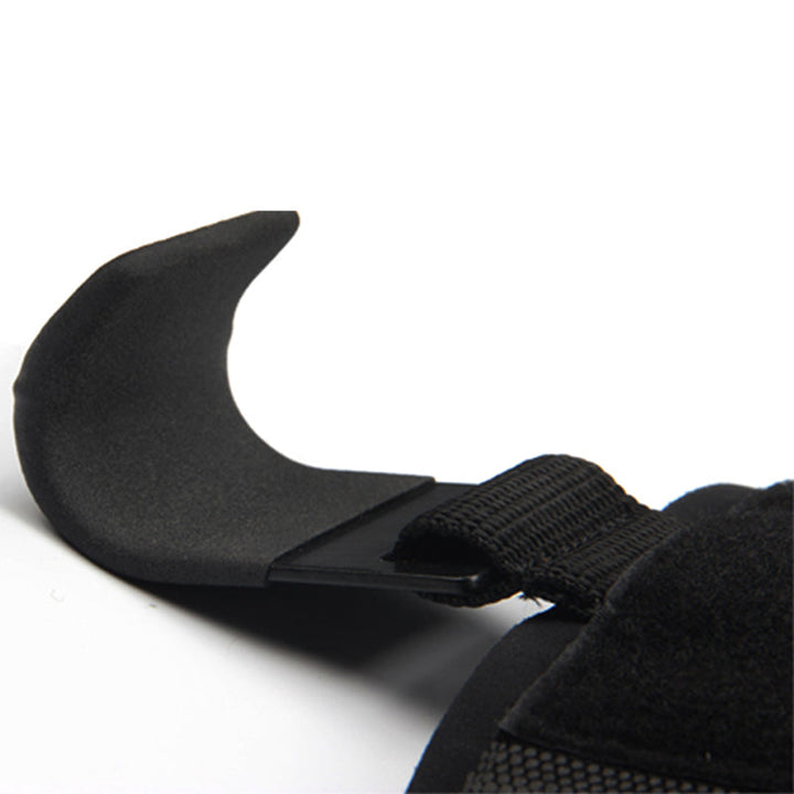 Premium Weight Lifting Hook Grips Wrist Wraps Steel Hooks Non Slip Lifting Straps Adjustable Gym Training Hooks for Deadlift Pull Ups Fitness Pair