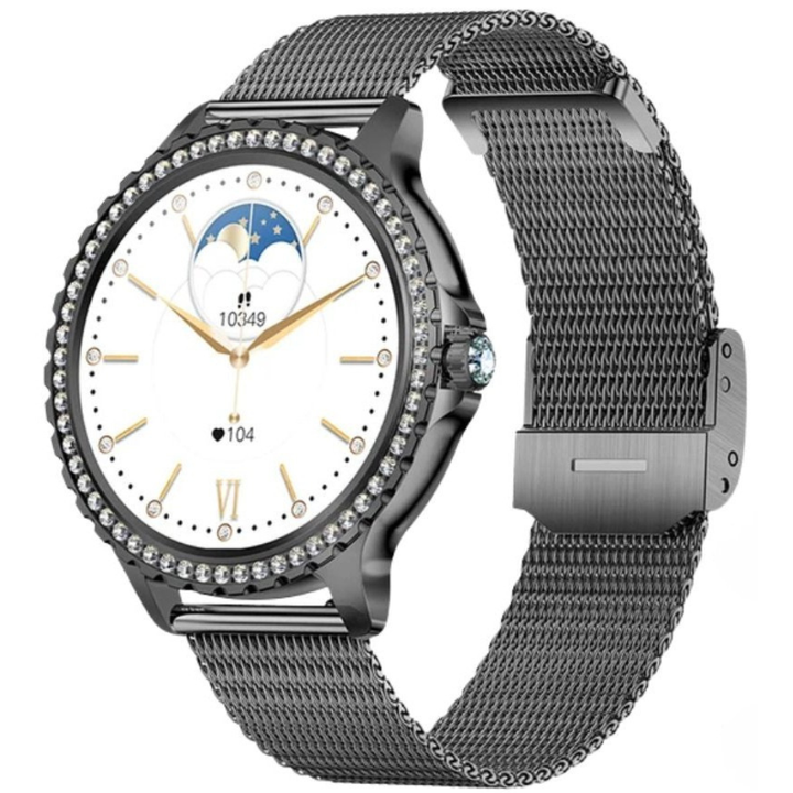 Premium Women Smartwatch Bluetooth Calling 1.32 Inch HD 360x360 IP67 Fitness Tracker Heart Rate Sleep Activity Tracker for iOS Android Daily Use