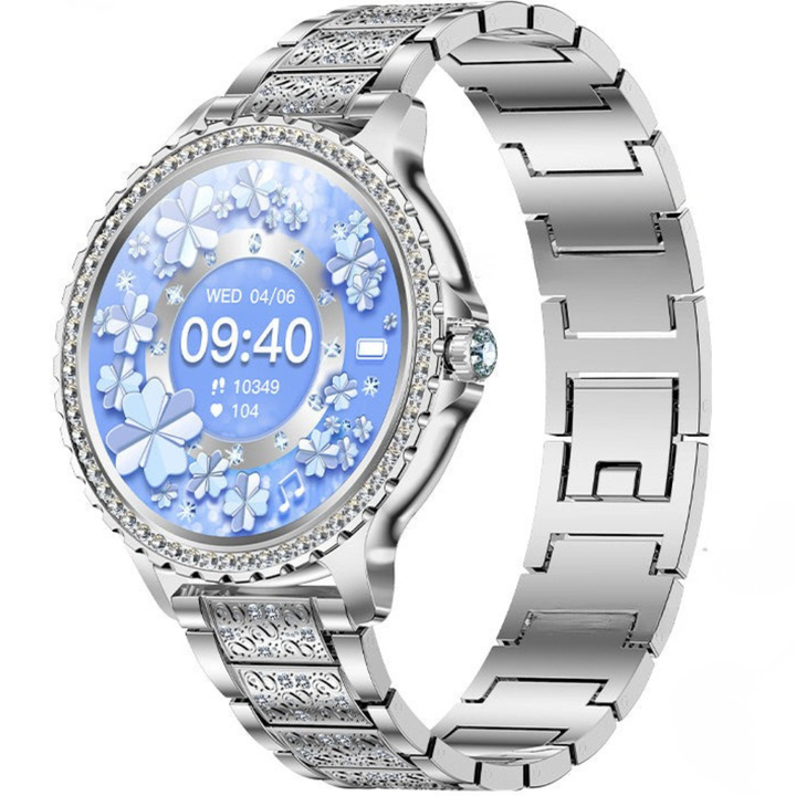 Premium Women Smartwatch Bluetooth Calling 1.32 Inch HD 360x360 IP67 Fitness Tracker Heart Rate Sleep Activity Tracker for iOS Android Daily Use