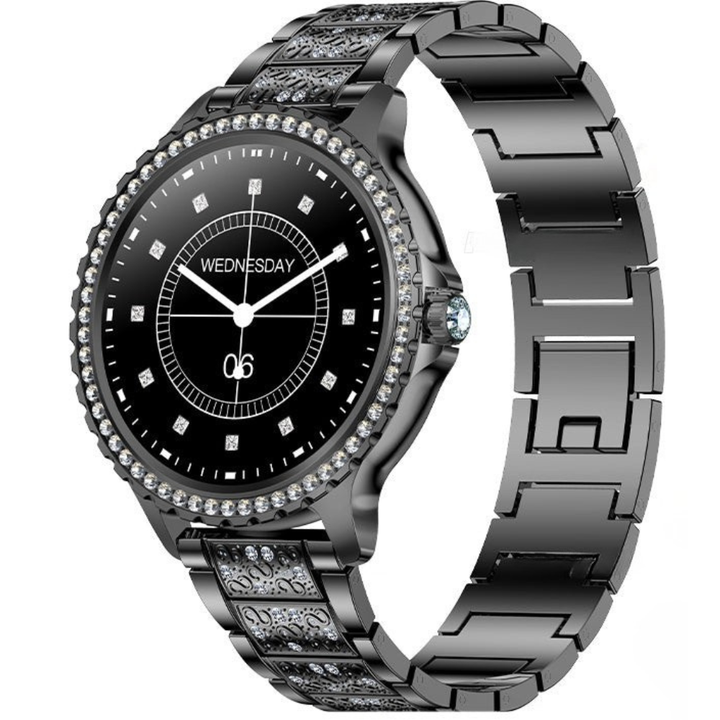 Premium Women Smartwatch Bluetooth Calling 1.32 Inch HD 360x360 IP67 Fitness Tracker Heart Rate Sleep Activity Tracker for iOS Android Daily Use