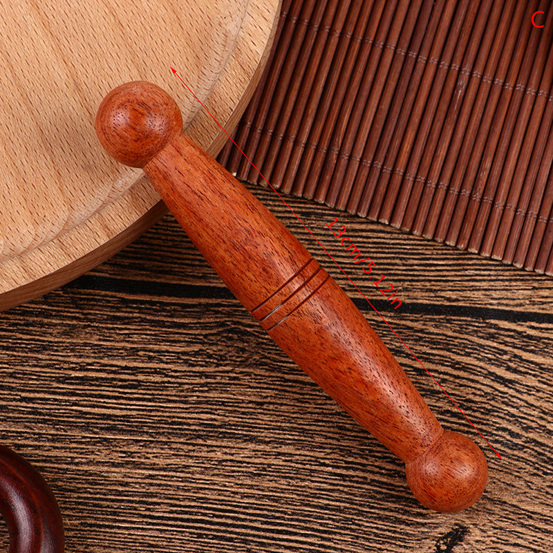 Premium Wooden Massage Roller Stick Natural Wood Body Massager Tool Portable Foot Roller Muscle Relaxation Tool for Home Gym Travel Daily Use Comfort