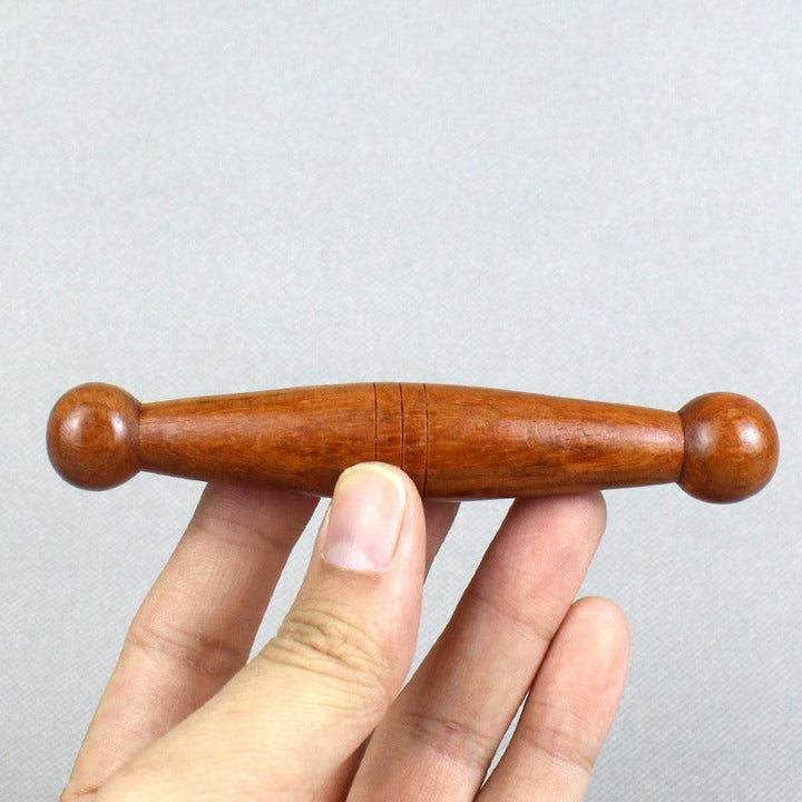 Premium Wooden Massage Roller Stick Natural Wood Body Massager Tool Portable Foot Roller Muscle Relaxation Tool for Home Gym Travel Daily Use Comfort