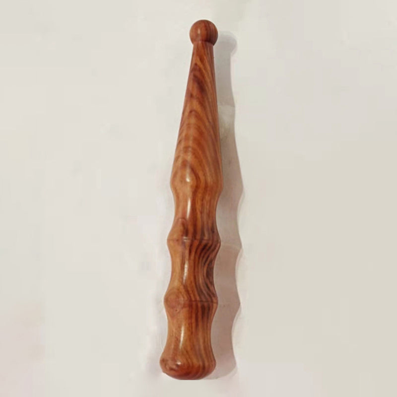 Premium Wooden Massage Roller Stick Natural Wood Body Massager Tool Portable Foot Roller Muscle Relaxation Tool for Home Gym Travel Daily Use Comfort