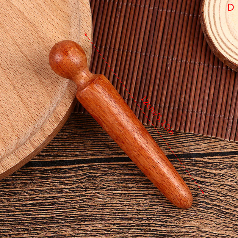 Premium Wooden Massage Roller Stick Natural Wood Body Massager Tool Portable Foot Roller Muscle Relaxation Tool for Home Gym Travel Daily Use Comfort