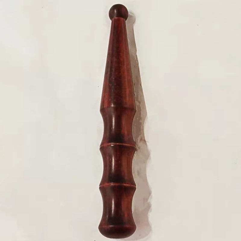 Premium Wooden Massage Roller Stick Natural Wood Body Massager Tool Portable Foot Roller Muscle Relaxation Tool for Home Gym Travel Daily Use Comfort